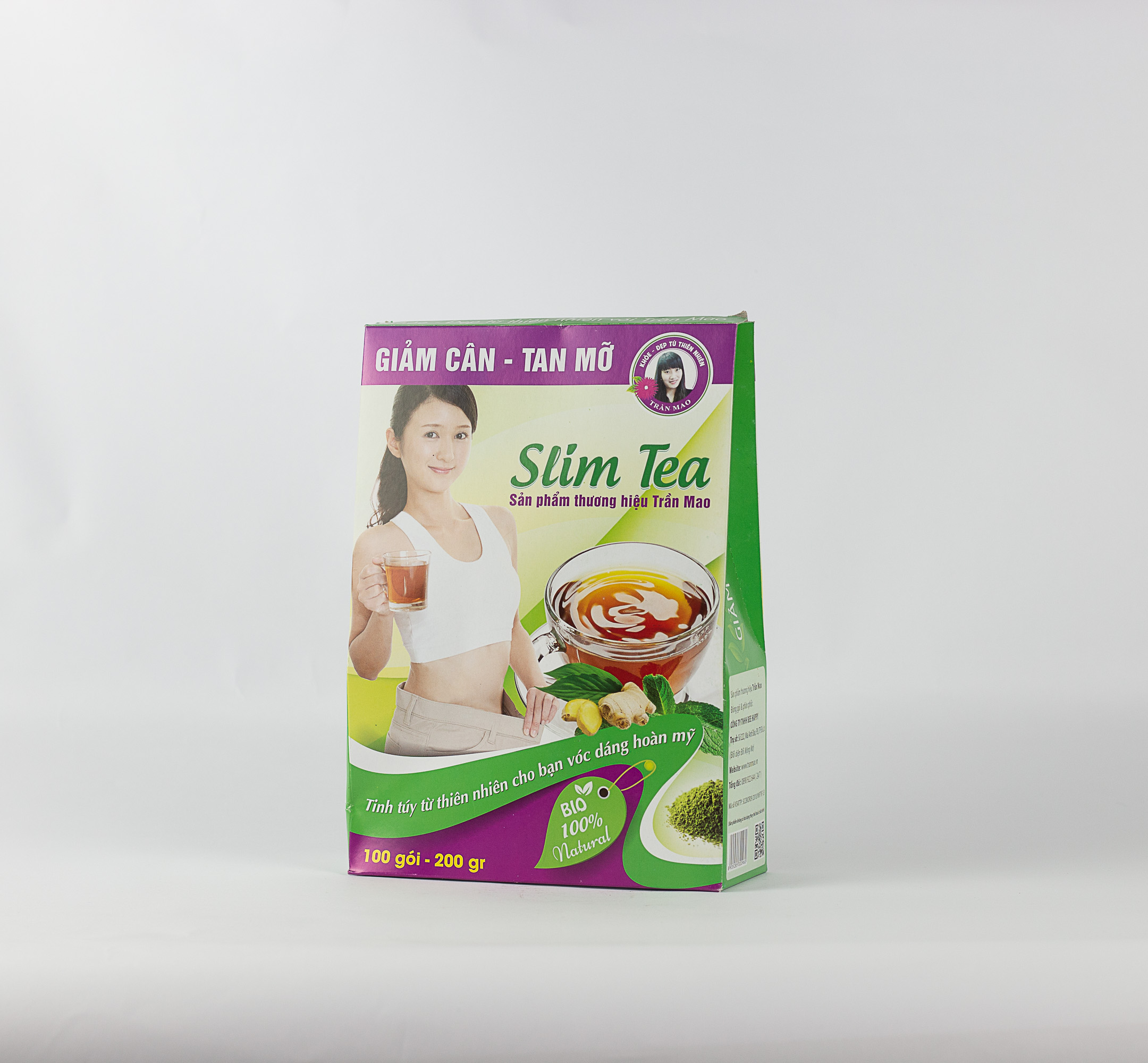 Trà giảm cân tan mỡ Slim Tea - 200gr