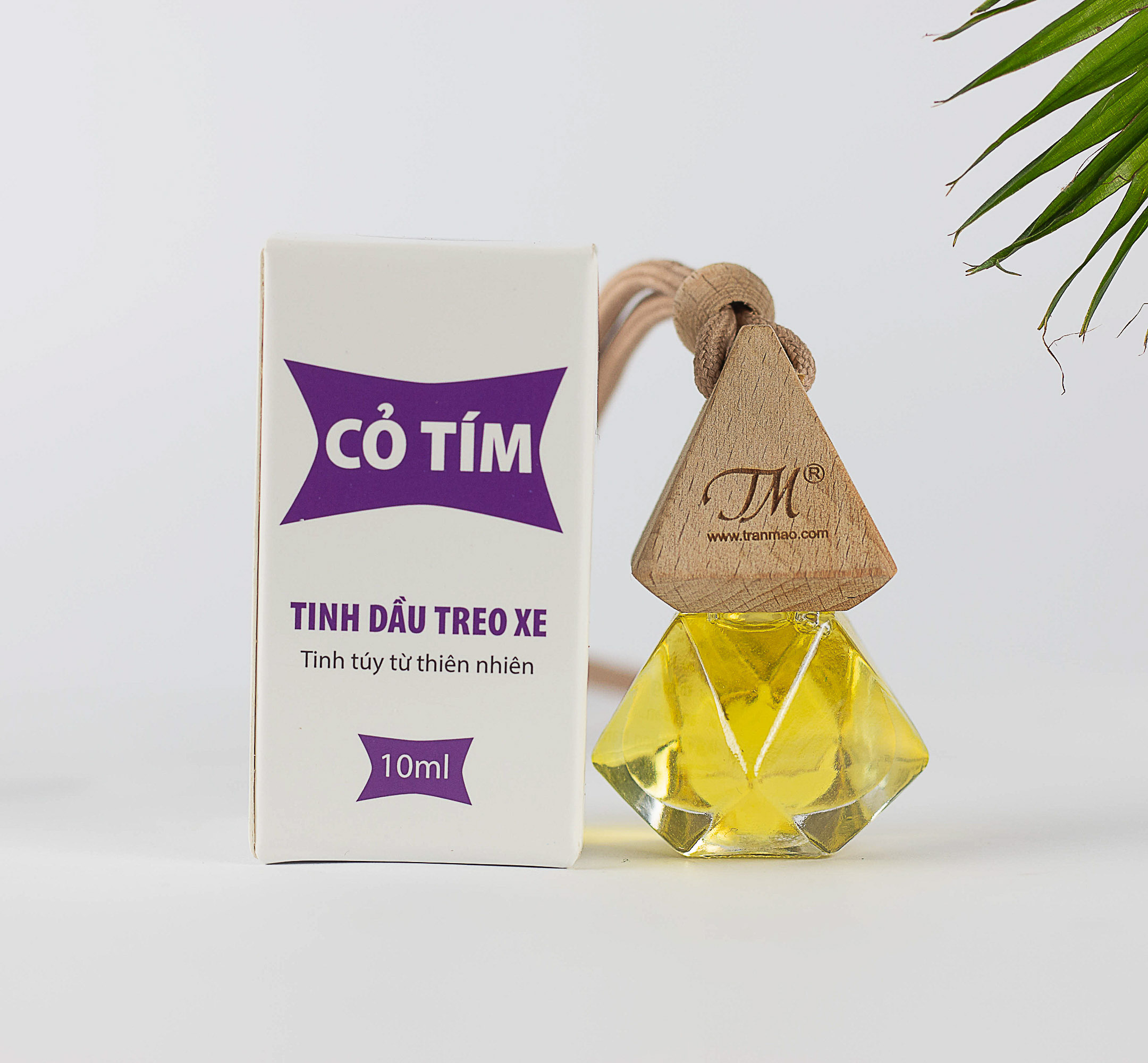 Tinh dầu treo xe Cỏ Tím - 10ml