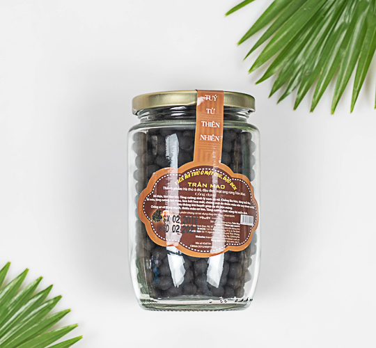 Viên hà thủ ô mật ong,đậu đen